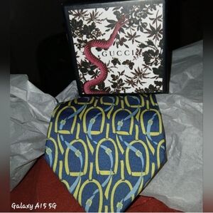 🔷 Gucci Vintage Saddle Stirrup Tie🔷